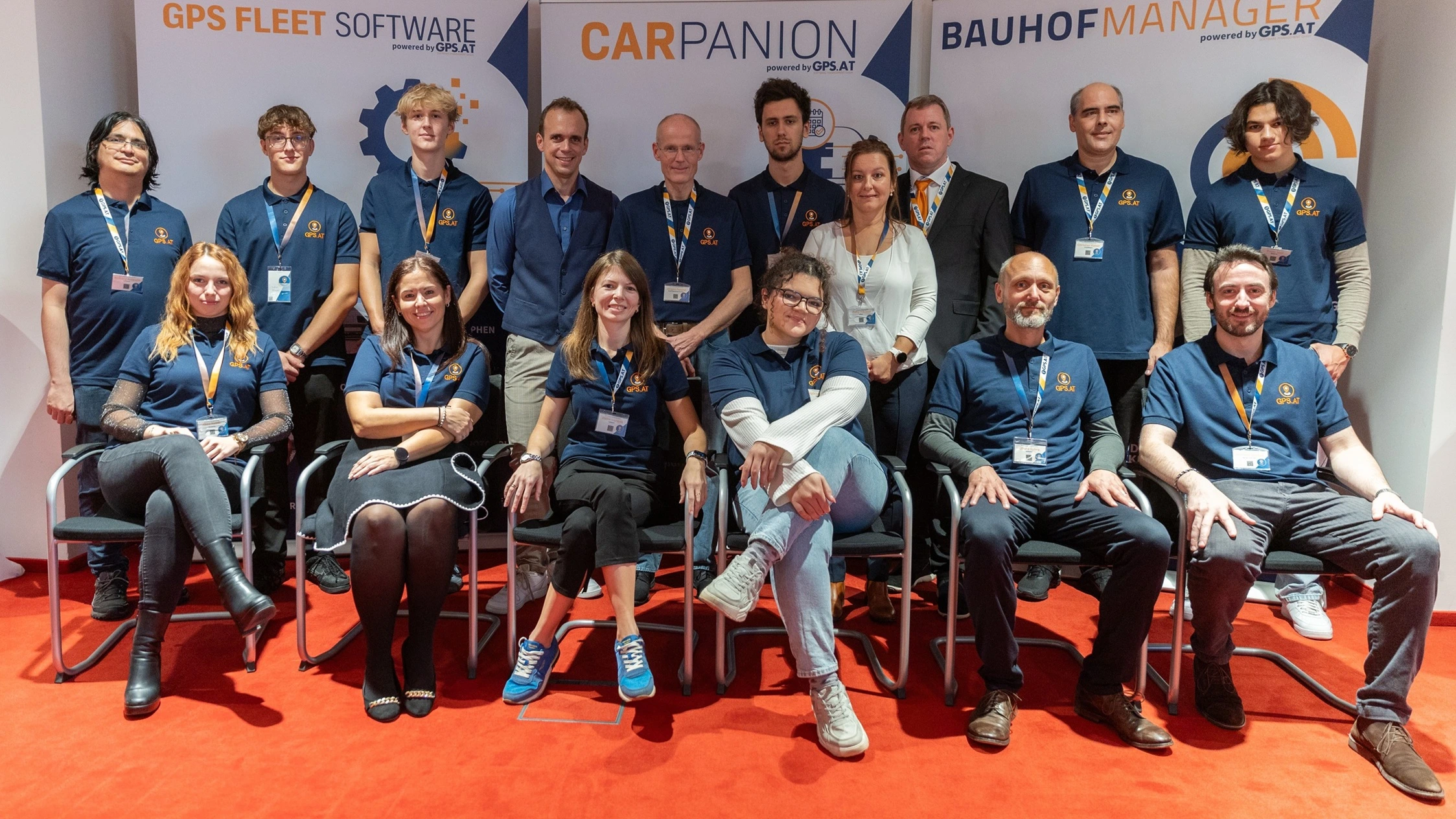 The entire teams of GPS.at and Fleetwaro together